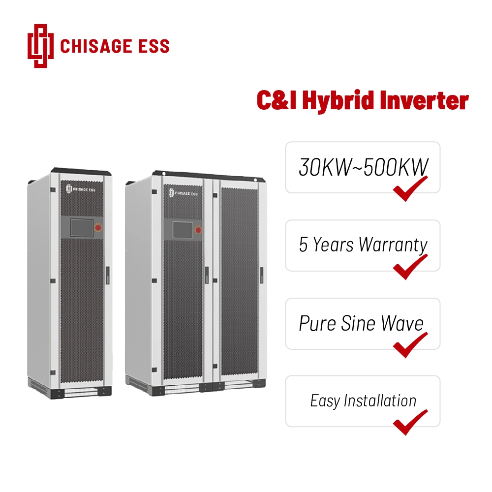 Chisage Ess 30kw Factory Outlet C&I Hybrid Inverter