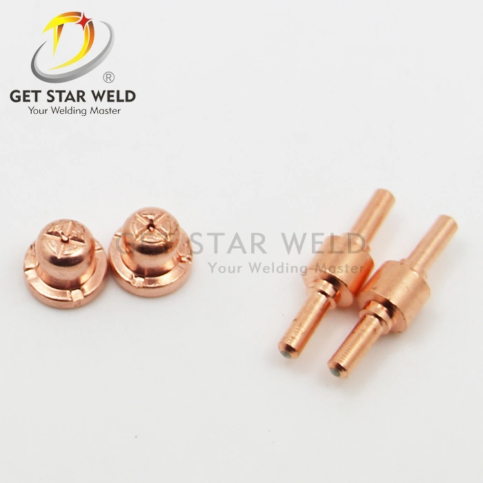 Get Star Weld PT31 Air Plasma Cutting Torch Consumables Nozzle and Electrode/Tip