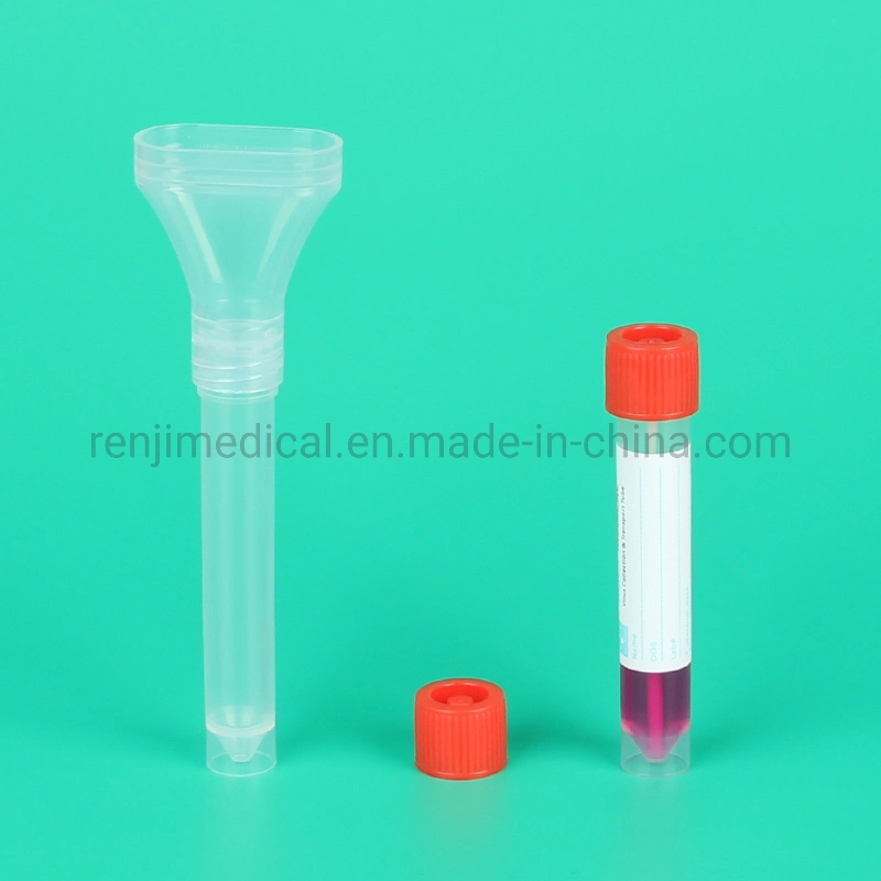 Hot Sell Medical Equipment Plastic Saliva Collection Kit with CE