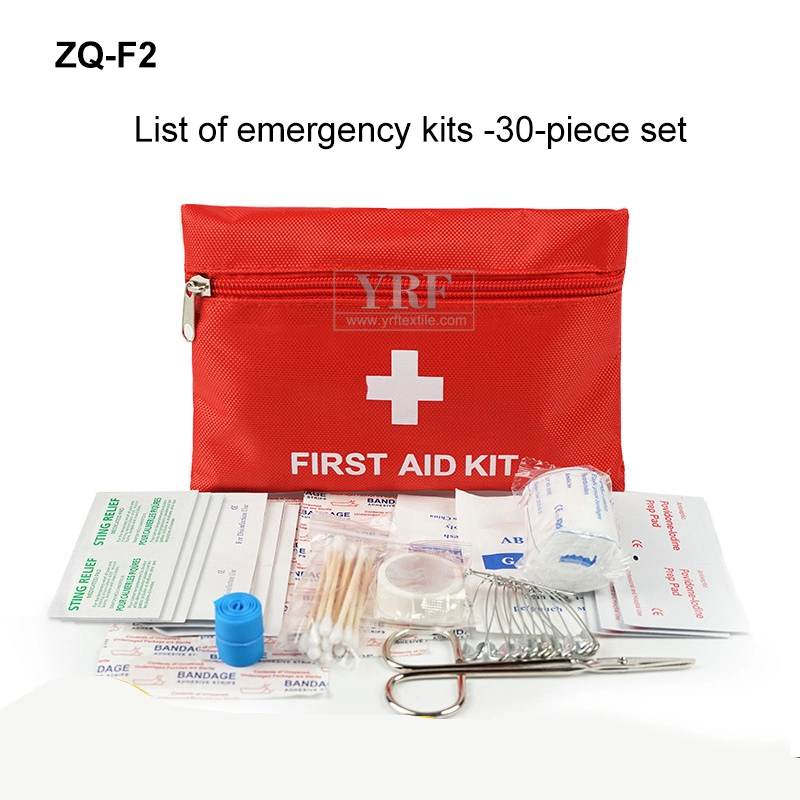 Custom Cloth Storage Bag 20*14cm Travel Survival First Aid Emergency Kit Small Bag for Medical Sports Office Mini Home First Aid Kit