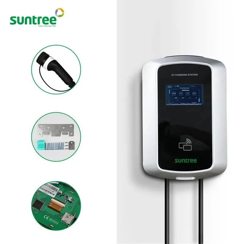 Economic Type2 11/22 Kw 3 Phase Wall Charger New Energy Vehicle Parts & Accessories with Convenient Plug