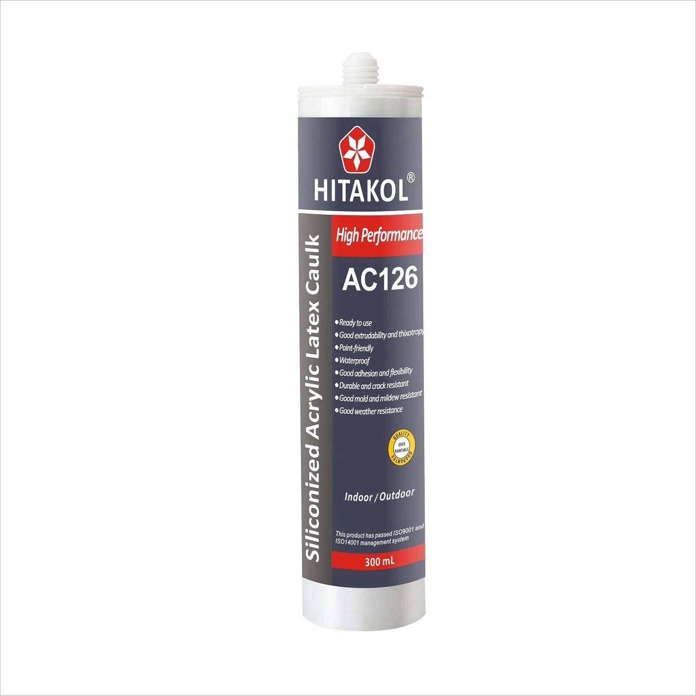 High Performance Siliconized Acrylic Latex Caulk