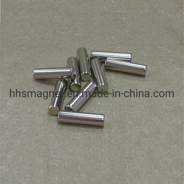 Magnet Permanent Magnet Neodymium Magnet Cylinder Shape with Nickle Coating