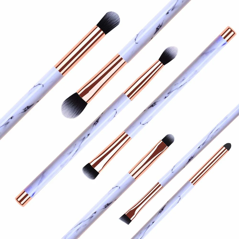 Wholesale/Supplier Make up Brush Private Label 8 PCS Eyeshadow Eyeliner Blending Crease Soft Dense Synthetic Hair Wood Handle Eye Makeup Brushes Set