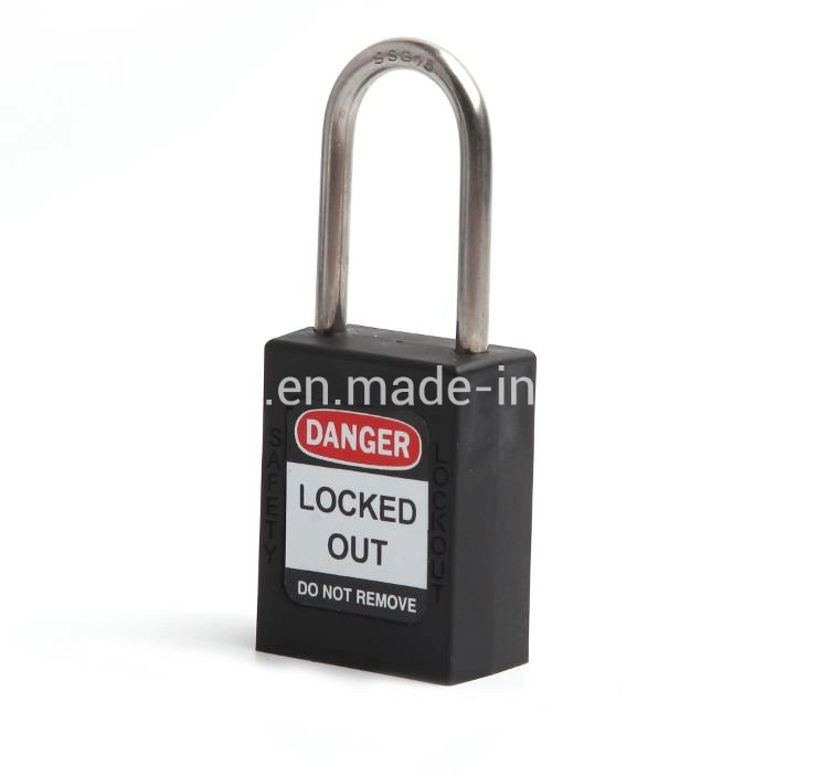 LF-8531n Slim Shakle Safety Padlock, изолирующий шлем, диаметр шакля 4,5 мм