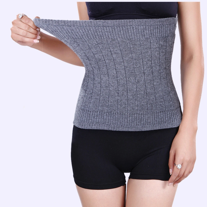 Großhandel Strick Warm Lendenwirbelstütze Custom Verdickte Bauch Taille Unterstützung