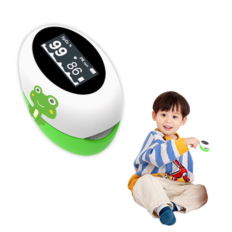 OLED Portable Medical Child Kids Neonatal Fingertip Pulse Oximeters Rechargeable Medical Equipment