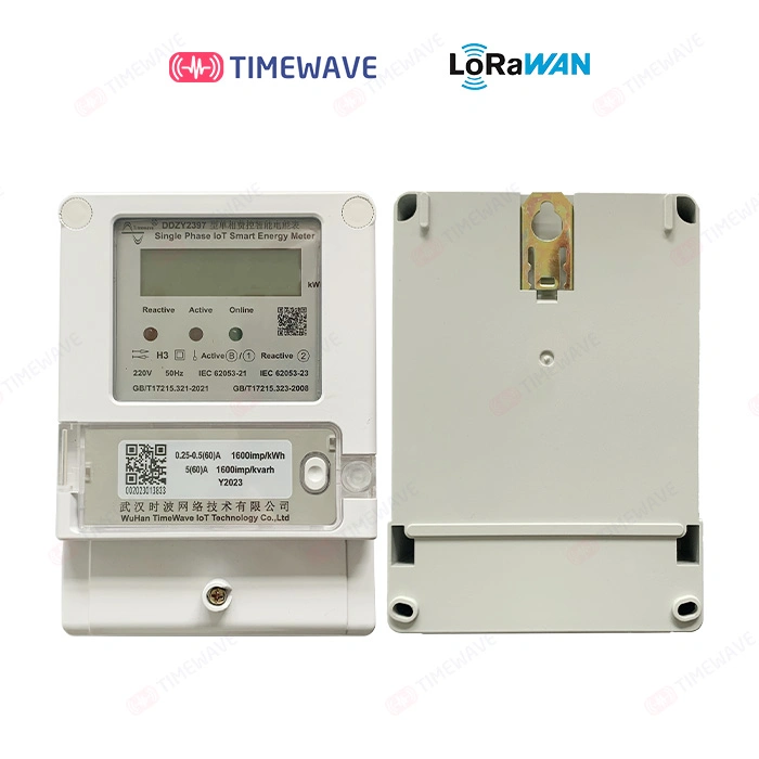 Nb-Iot Single Phase Smart Electric Energy Meter with Prepaid Remote Control and Electricity on-off Control, Time-Based Billing