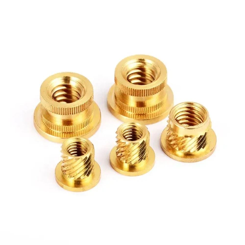 Customized Stainless Steel Brass Threaded Expansion Nut Press Insert