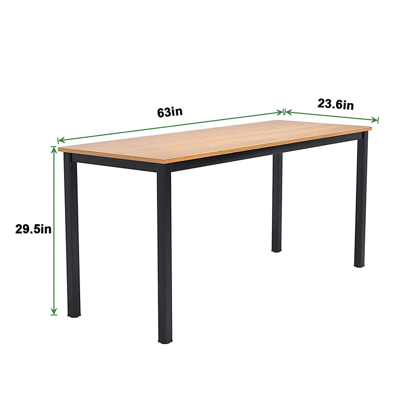 Large Computer Desk Composite Wood Board Decent and Steady Home Office Desk