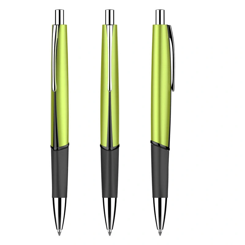 Stylo à bille coloré en plastique Cliquez sur stylo à bille avec logo personnalisé pour Office