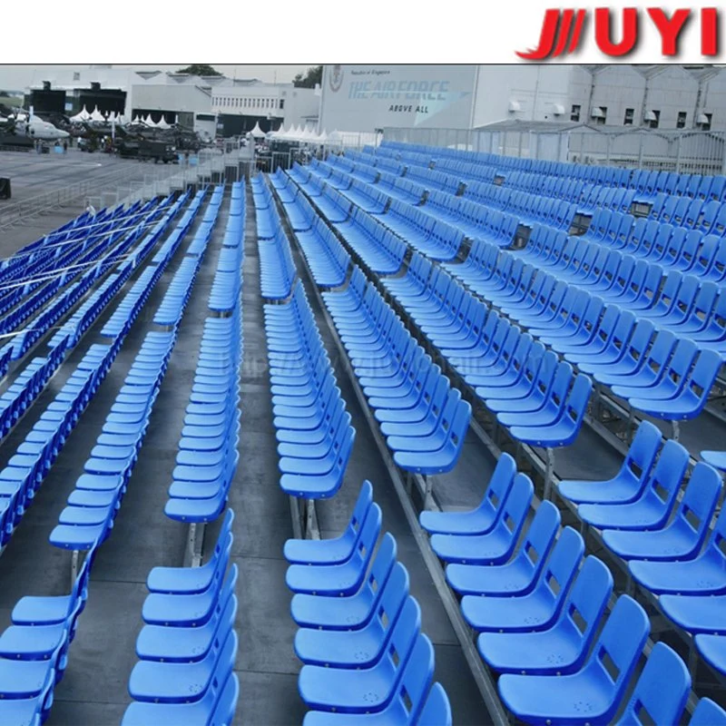 Factory Price School Football Soccer Games Grandstand Demountable Sports Equipment Plastic Seats Anti-UV Steel Bleachers