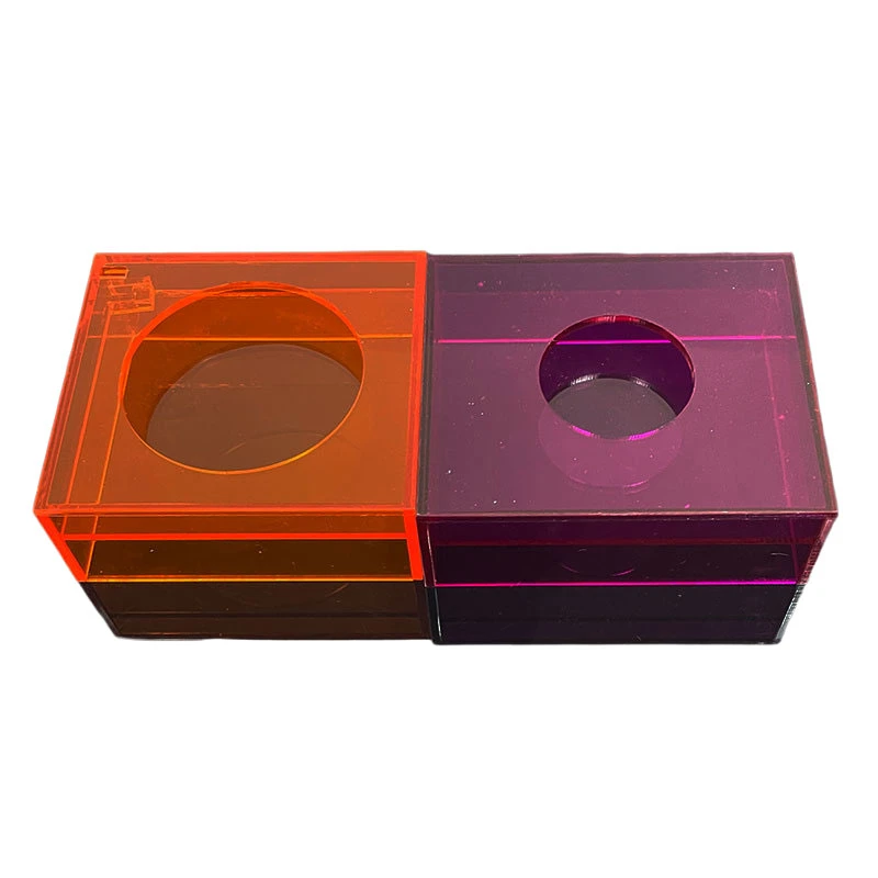 Dust Proof Acrylic Display Boxes for Supermarkets and Stores with Base