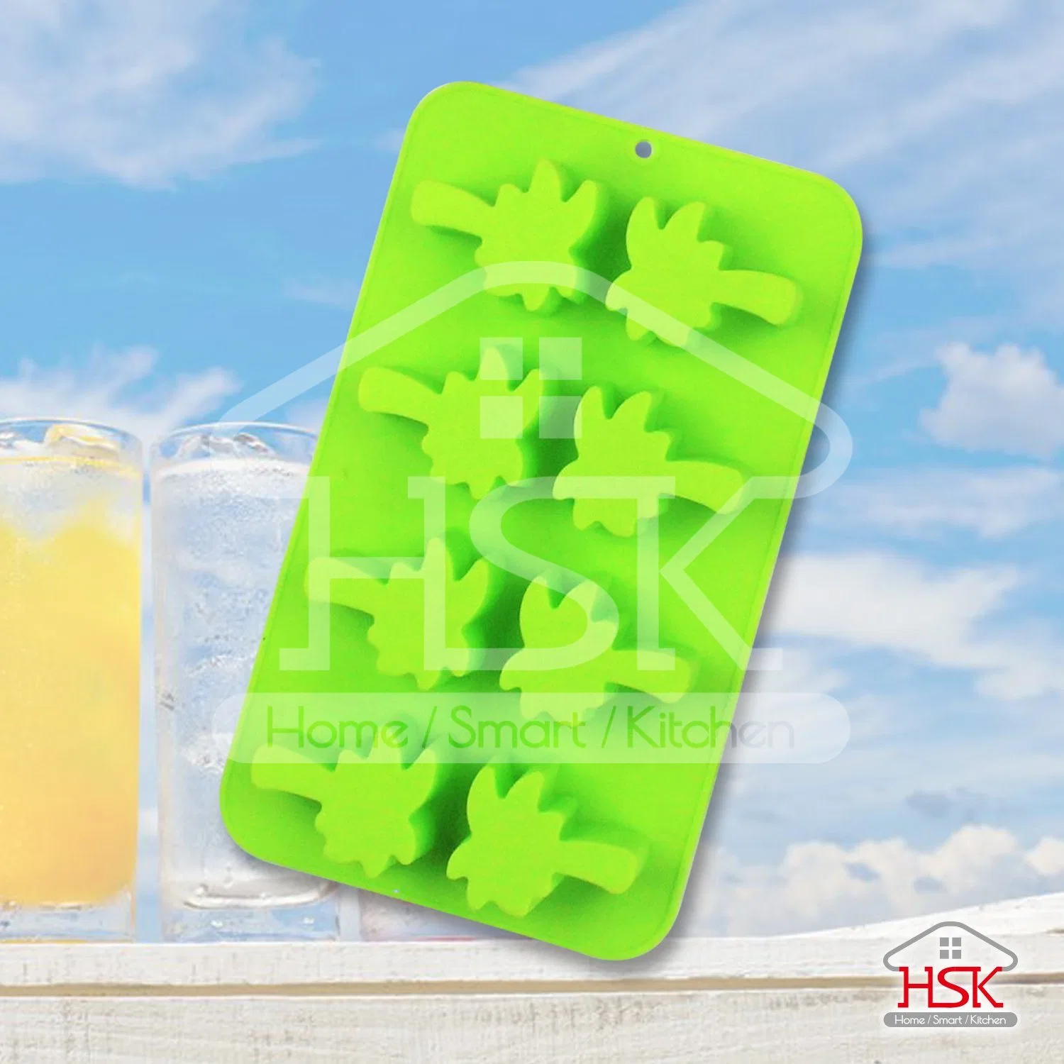 Easy Release Silicone Ice Cube Tray Ice Maker Ice Mold