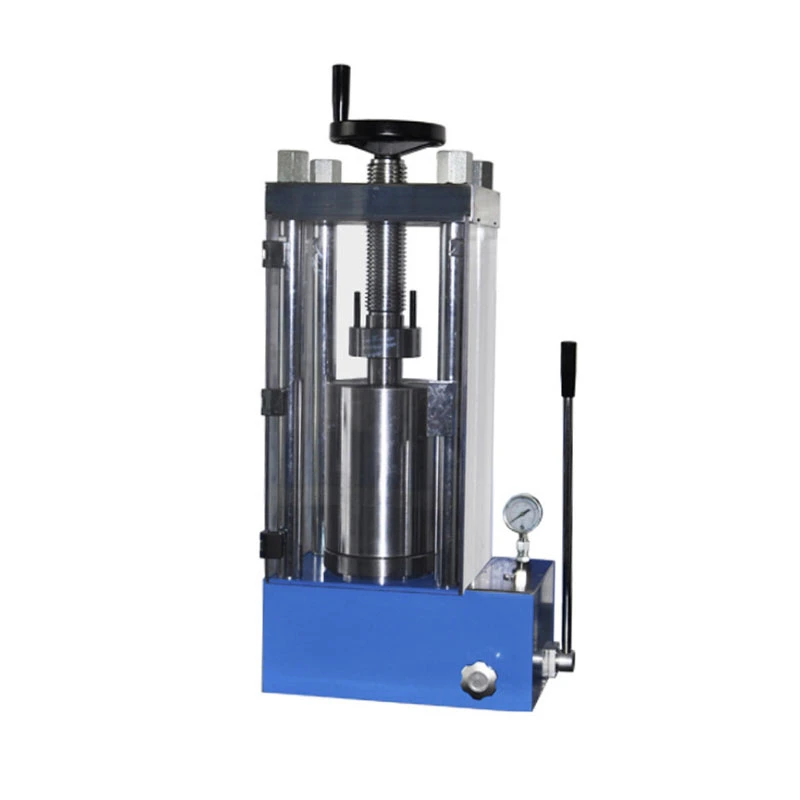 Manual Isostatic Pressing Hydraulic Press for Calcium Chloride Tablets and Calcium Hypochlorite Tablets