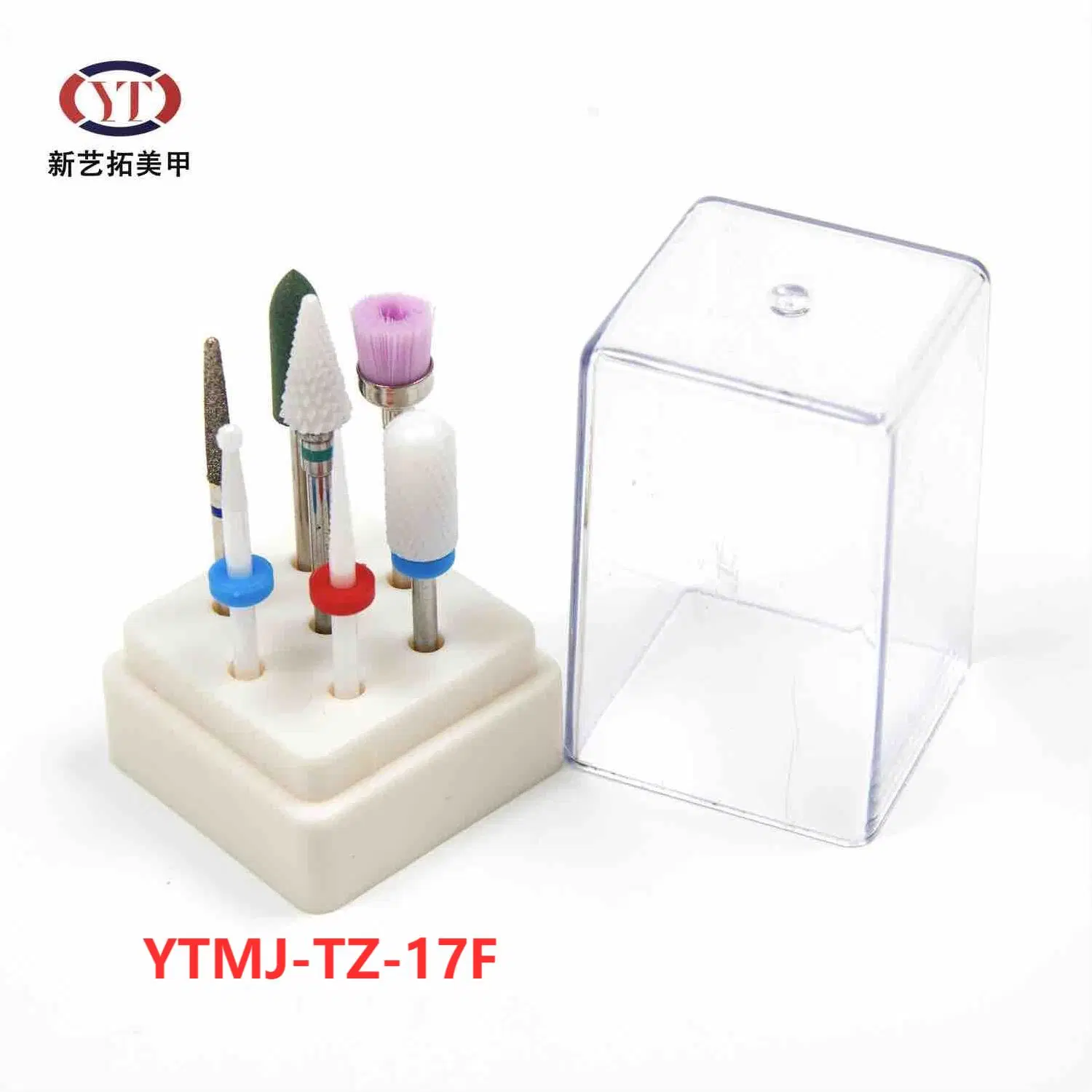 Ytmj-Tz-17h 7 PCS Tungsten Carbide Ceramic Nail Drill Bits Set Electric Manicure Pedicure Burr File Drills Grinding Bit Manicure