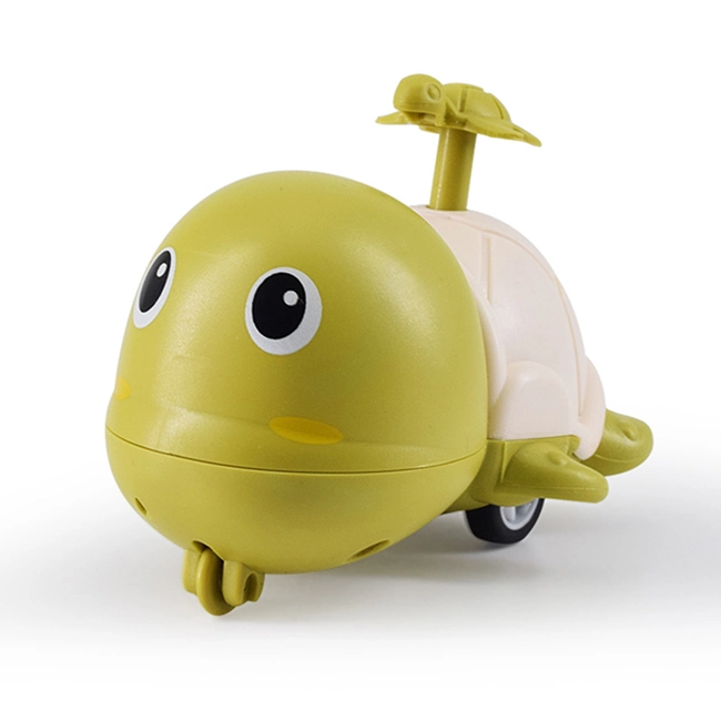 Hot Selling Toddler Pressure Children Turtle Vehicle Toys Press and Go Animal Cartoon Car Cute Turtle Toy