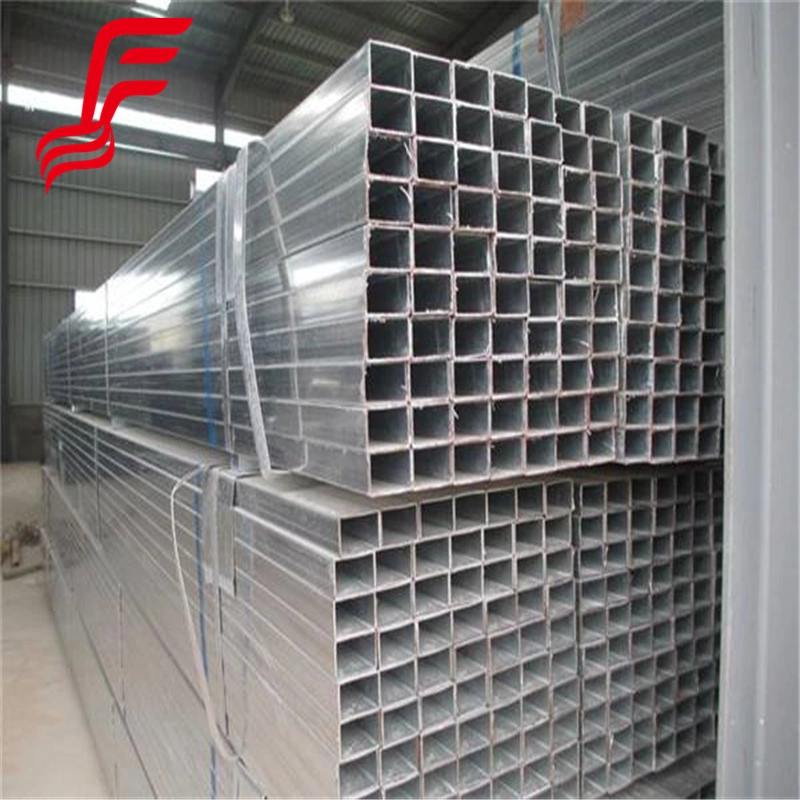 Chapas Galvanizadas/Laminadas/Preto/revestido de zinco/Q195/T235/T355 Shs/Retangular/Rhs/carbono soldado praça discreta corpo oco do tubo de aço/tubo/tubo para construção