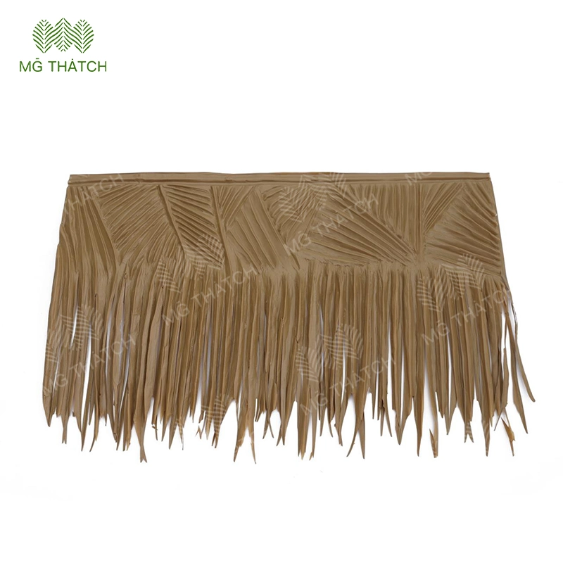 Synthetic Artificial Palm Leaves Thatch Decoration Roofing Tiles