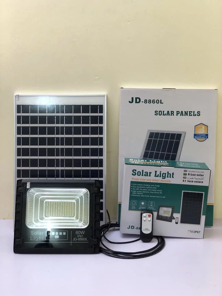 Luz solar lámpara LED Alimentación iluminación de hogar iluminación de hogar IP67 Luz de inundación de LED Solar lámpara de energía solar