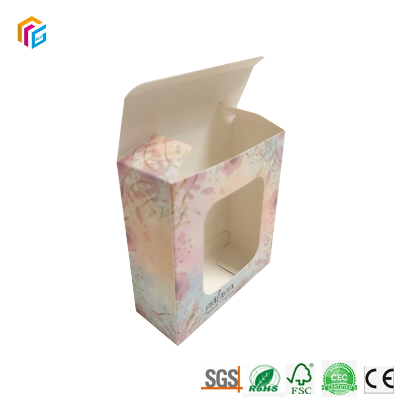 Custom Printing Factory Price Eco Friendly Art Paper Packaging Soap Boxes with Window