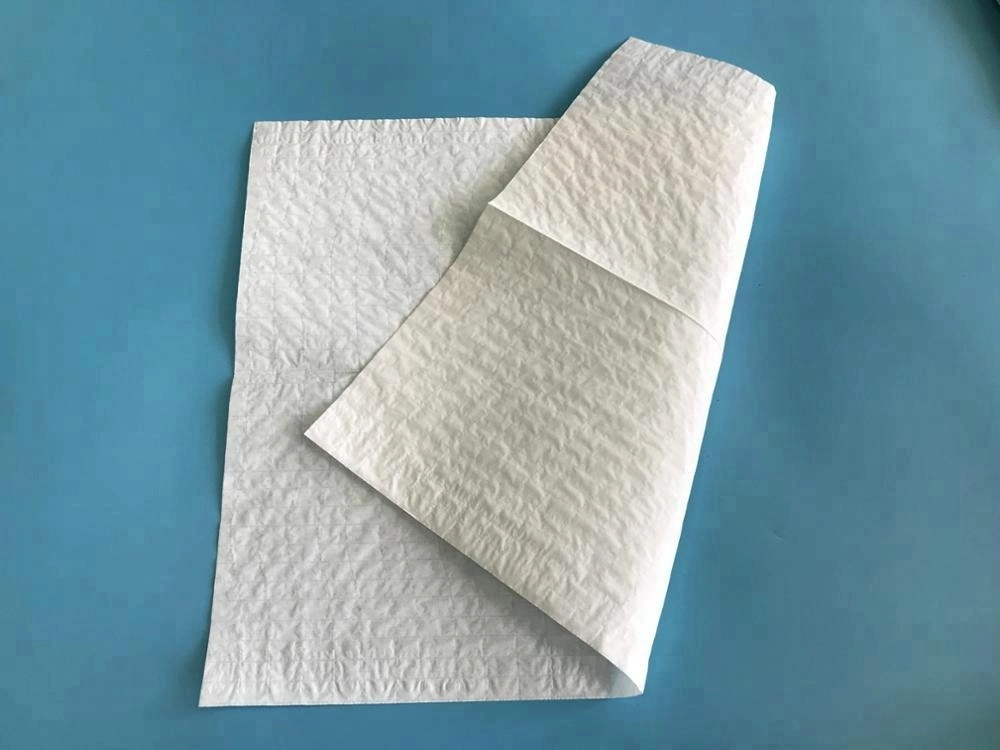 Disposable High Quality 65GSM 30X40cm 4ply Hand Towel Paper+Cotton Thread Used by Doctors in Surgery/Operation