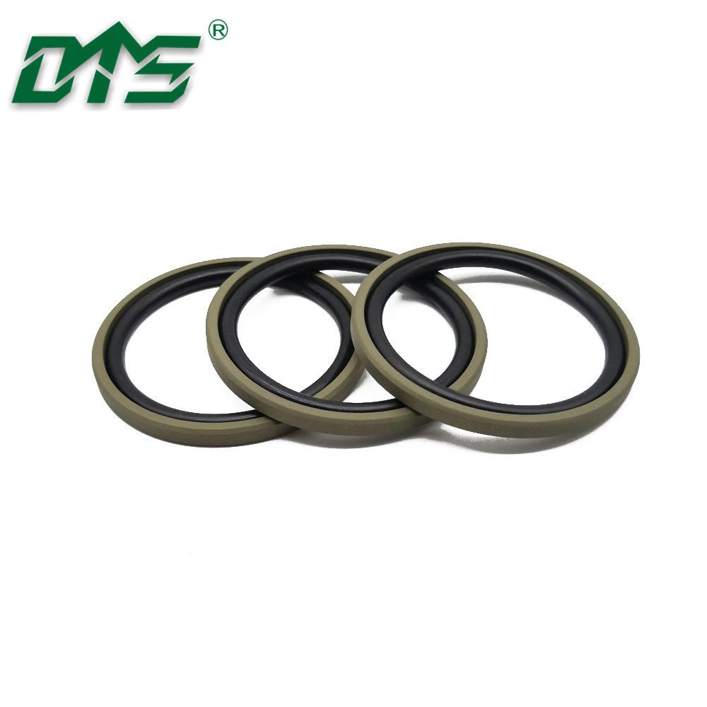 Hydraulic Cylinder Oil Green Brown PTFE Bronze NBR FKM Piston Rod Double Acting Seal Gsf Bsf Spgo T Glyd Ring