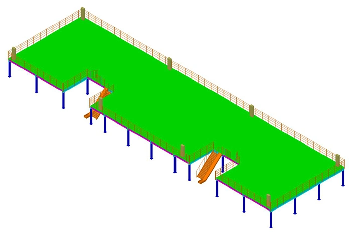 Steel Platform Mezzanine Floor Attic Rackings System