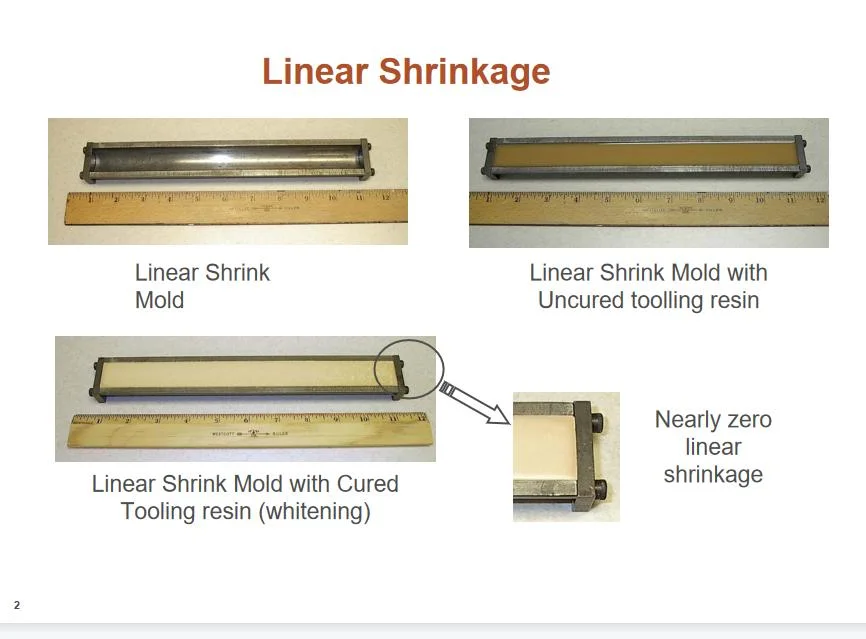 Low Profile Controlled Tooling Resin