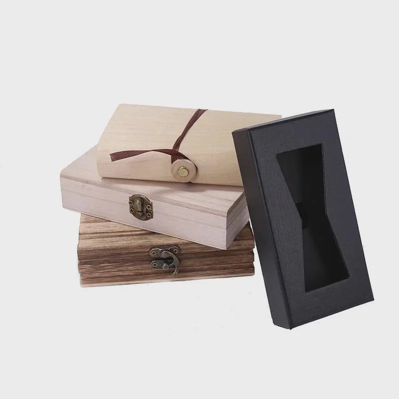 Bulk Bamboo Box Wholesale/Supplier Customization Solid Wooden Gift Packaging Box