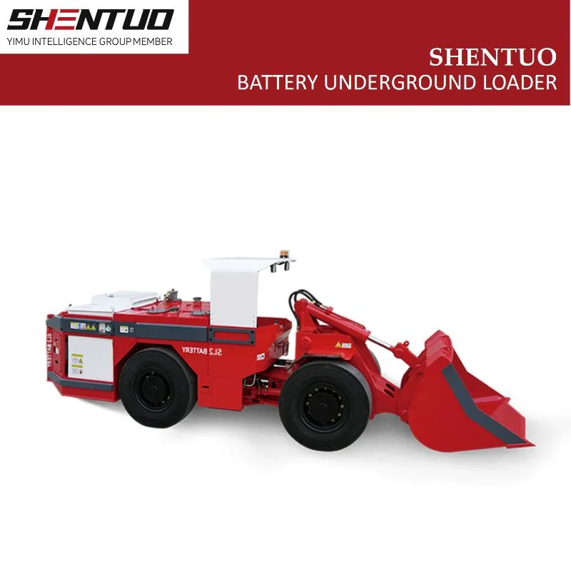 SL02 Battery Reducing Mine Ventilation Requirement Low Profile Battery Driven Mining Loader