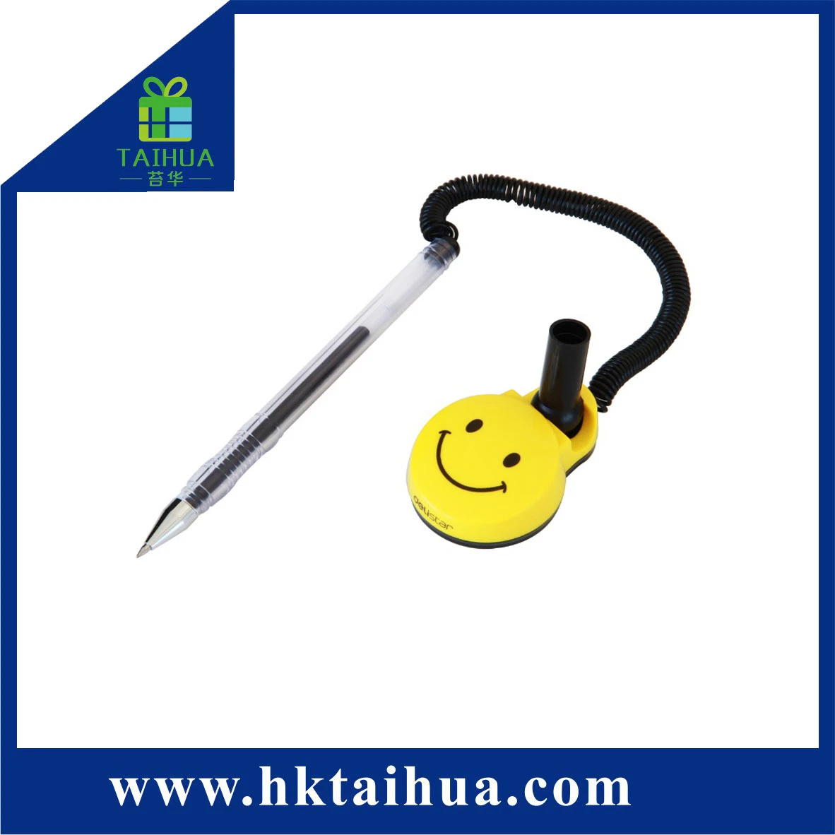 Wholesale/Supplier Promotional Custom Logo Table Desk Stand Ball Pen for Office Hotel