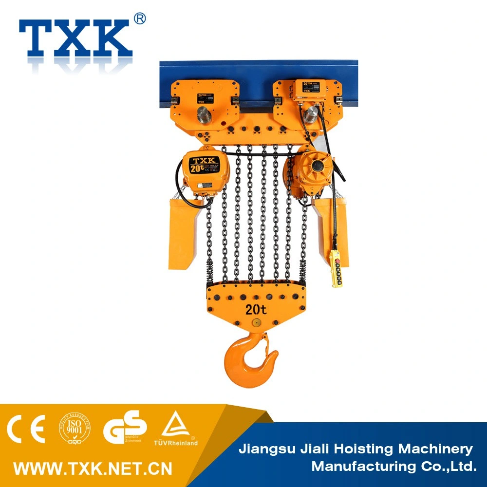 20ton Electric Chain Hoist with Electric Trolley (SSDHL20-08)