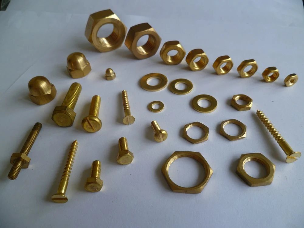 High quality/High cost performance  Hardware Original Factory Brass Phosphor Bronze Hex Cap Nut