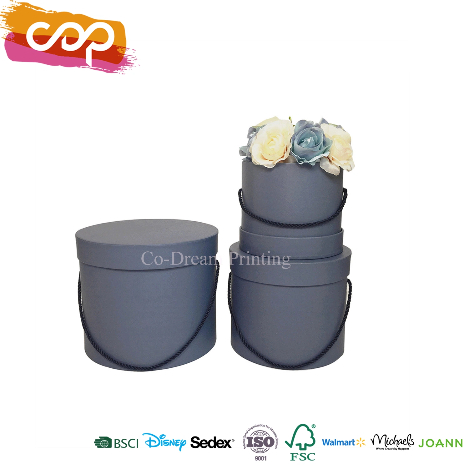 Flower Packing Durable Tube Gift Box