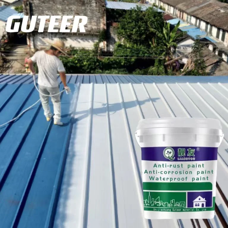 Highly Weatherable Paint Film Thickness Large Waterborne Coating for Roofing on Metal Surfaces