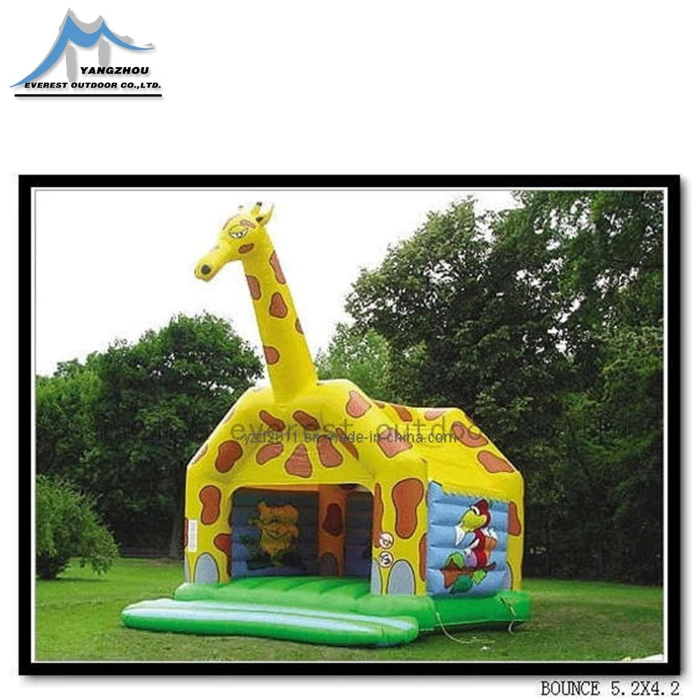 Logotipo personalizado Bounce House parque infantil inflável gigante.