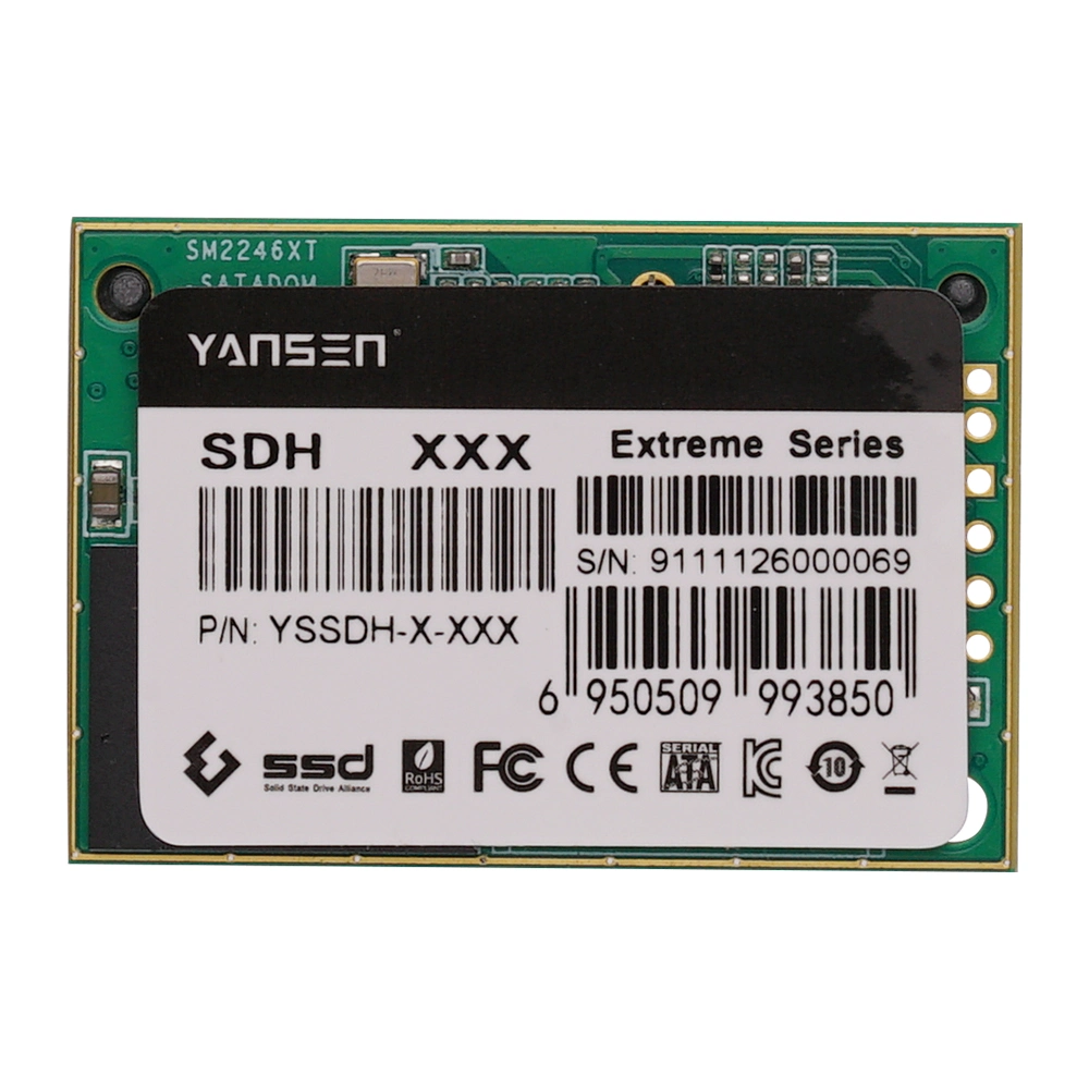 Yansen SATA3 verticale sur le module de disque SATA Dom Industrial usb pouce lecteurs SSD intégré