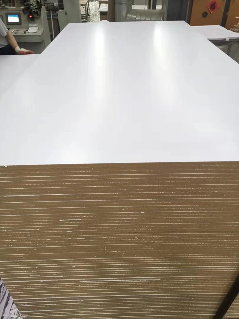 Free Sample High quality/High cost performance  Solid Wood Texture Low Formaldehyde Melamine MDF Board