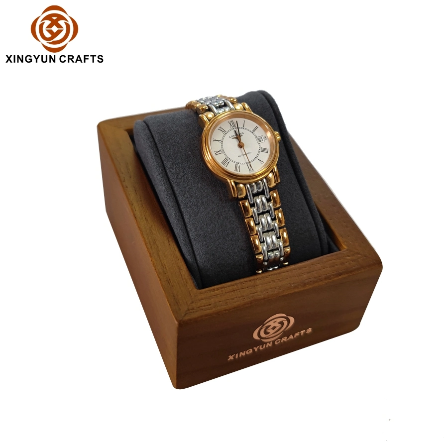 Pantalla de reloj personalizado Reloj de madera al por mayor Soporte de brazalete de reloj de joyería