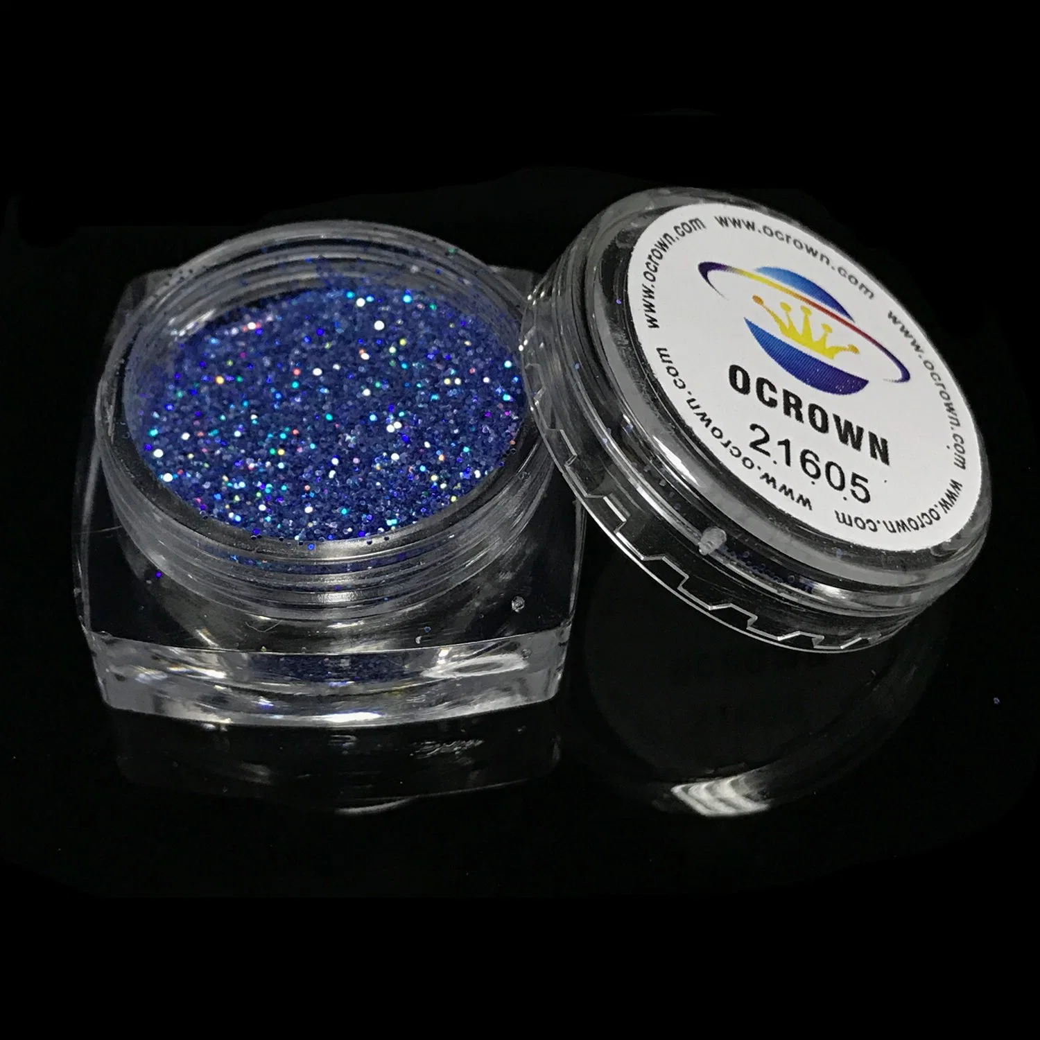 La sombra de ojos en polvo de purpurina, Mayorista/Proveedor de Plata brillo, a granel Holo Glitter Factory