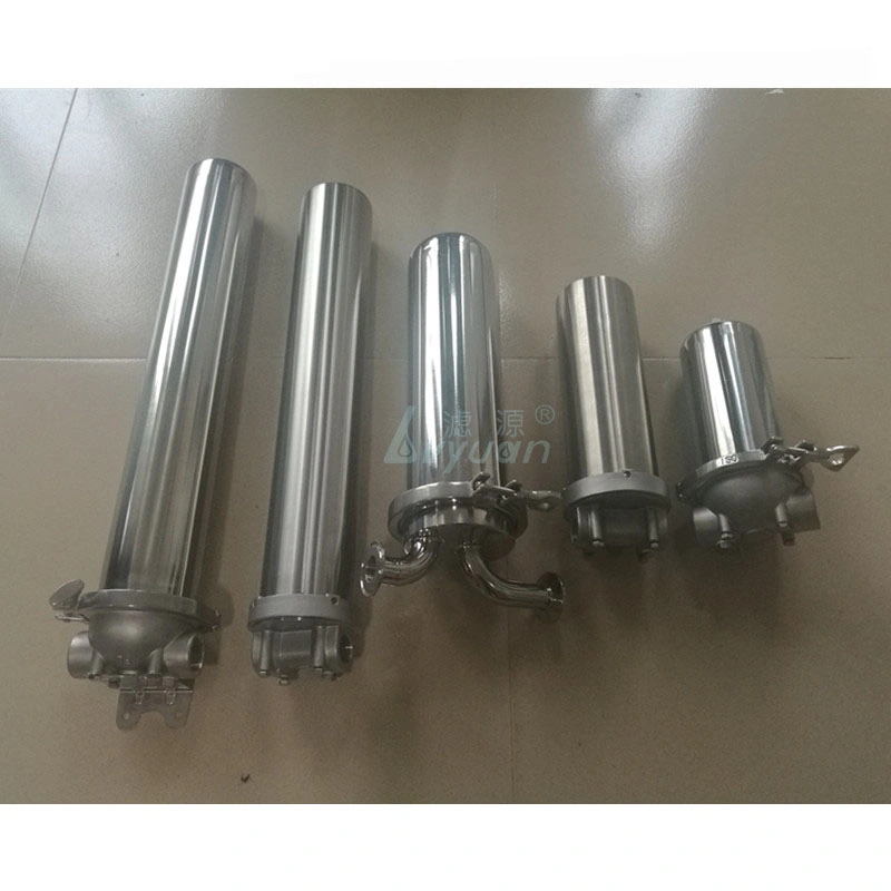 Stainless Steel Housing System 10/20/30/40 Inch OEM Microns Cartridge Water Filter System with Single/Multi Cartridge Elements
