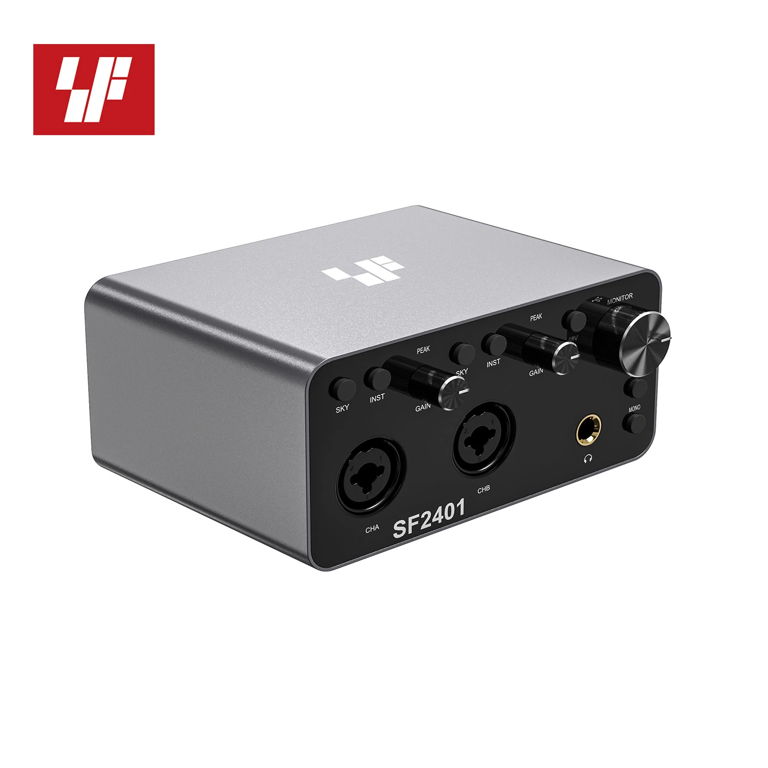 Audio Interface for Recording, Podcasting/Streaming with Studio Quality Sound