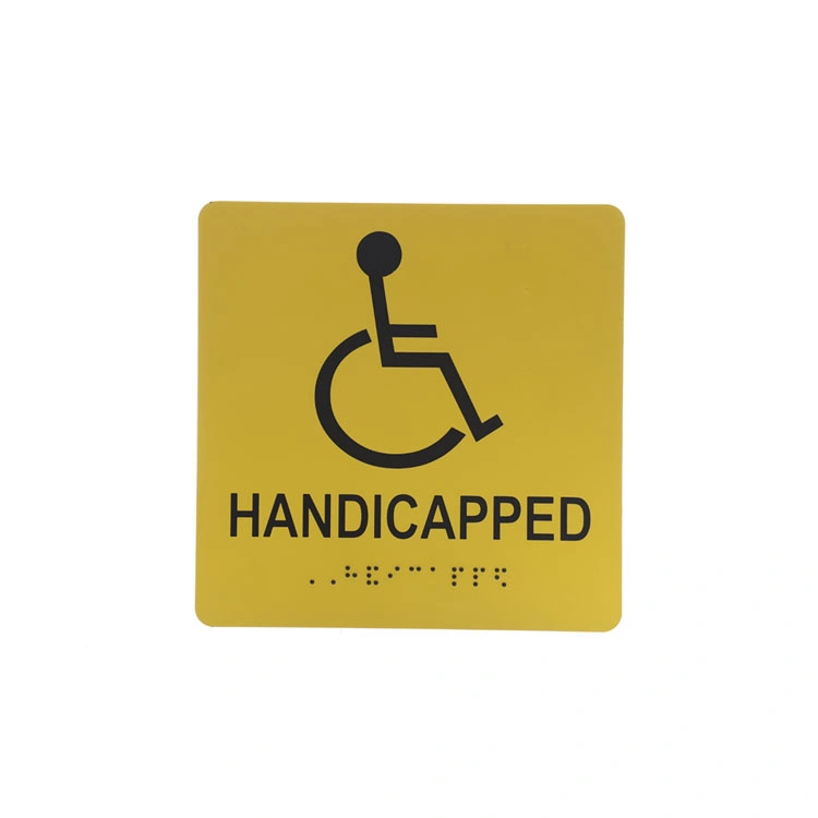 High quality/High cost performance  Custom Engraved Braille Signage