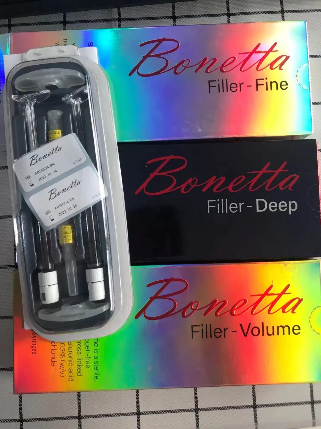 Bonetta 2ml Pure Hyaluronic Acid Dermal Filler for Cheek Voluma Lips Plumper Booster Cost Price Near Me