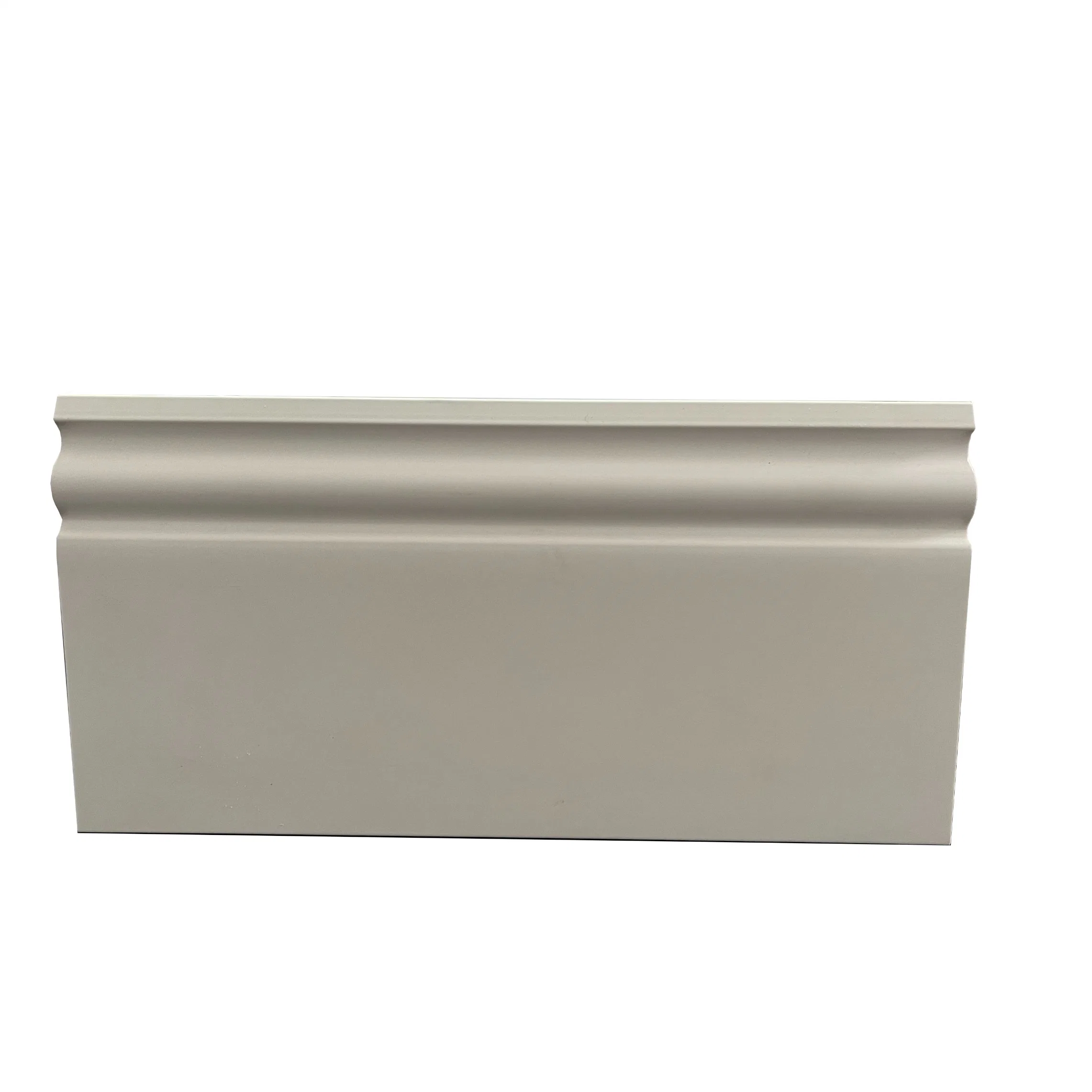 Moderne weiße Skirting PS Formteile Linien Kunststoff-Schonplatte Bodenbelag Formung Sockelleiste PS-Skirting Board Wandsockel Aluminium-Profil Extrusion für Schaumstoff Dekorativ