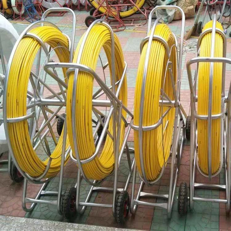 Electric Cable Pulling Fishing Tape High Strength Fiberglass FRP GRP Duct Rodder