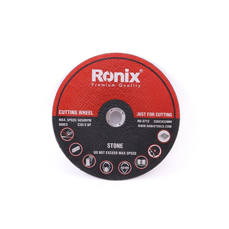 Disco de rede de fibra de vidro Ronix 230*22,2*3~6mm para rodas de corte e Rebolo