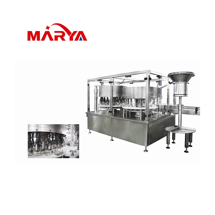 Marya Automatische Sterile Laborglasflasche Normale Salzfüllmaschine 1000-21000bph