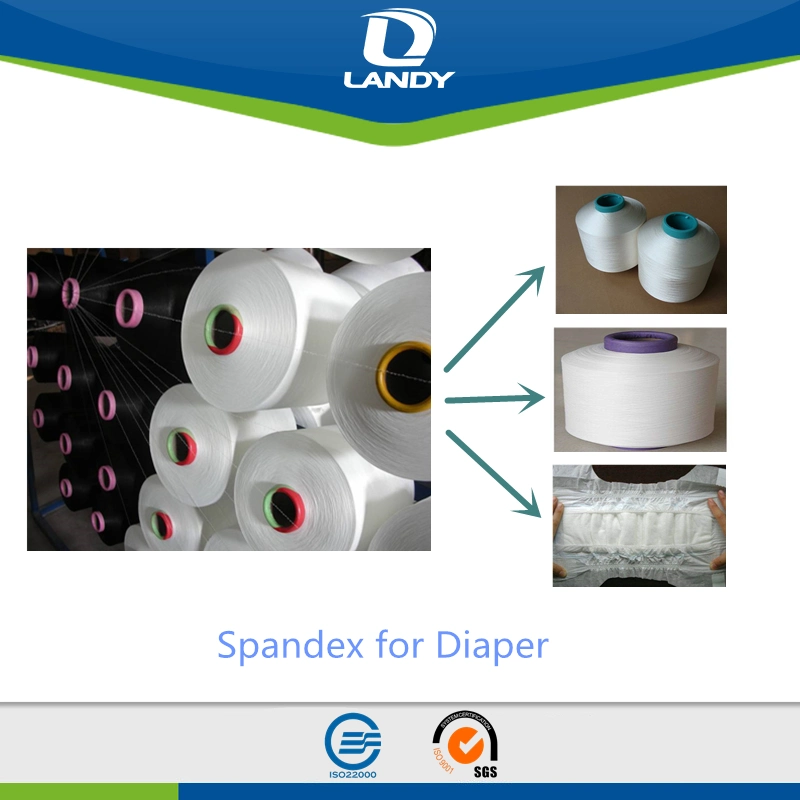 Top Selling Cheap Price Wholesale Diaper Spandex Yarn for Adult Baby Diaper Manufacturer in China